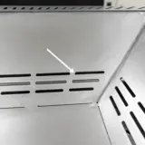 Beim Prototypen wurde bei einem Lüftungsschlitz in der Wanne eine Rundung vergessen.